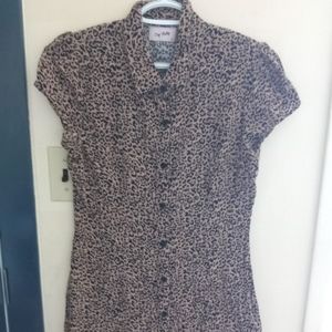 Cry Baby Cheetah Print Dress